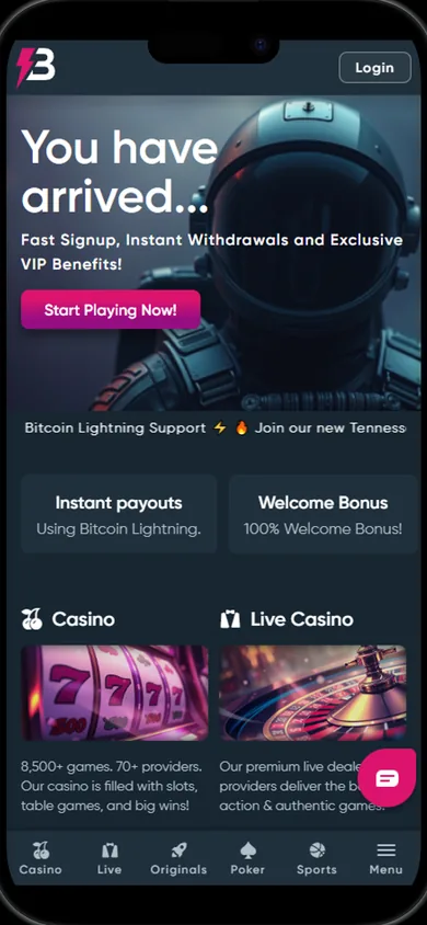 Mobile view of Betplay
